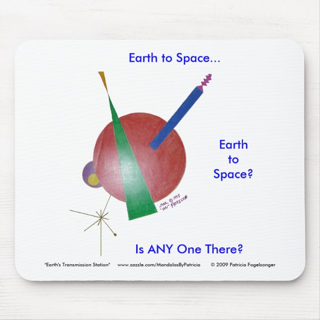 Mousepad "High Tech Telephone to God" (Frente)