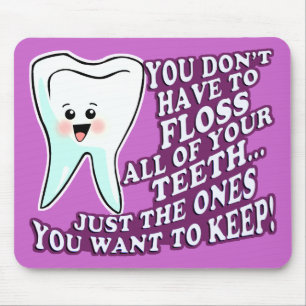Mousepad Higienista ou Orthodontist do dentista