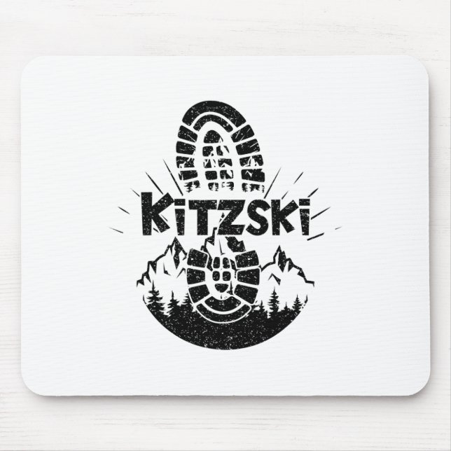 Mousepad Hiker Kitzski Tyrol Áustria Vacinação (Frente)