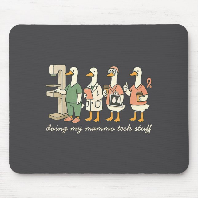 Mousepad Hilarious Silly Tech Goose X Mammo Doing ray Mammo (Frente)