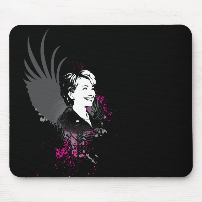 Mousepad hillary clinton 08. hi-fi. v3. (Frente)
