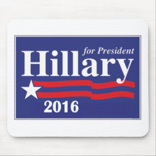 Mousepad Hillary Clinton para o presidente 2016