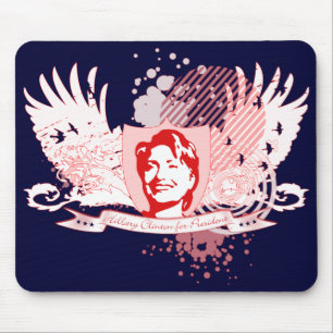 Mousepad hillary clinton para presidente. 08.