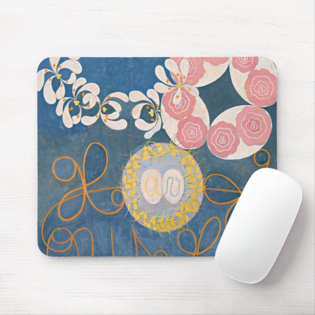 Mousepad Hilma af Klint - Os Dez Maiores, N.º 1 (Com mouse)