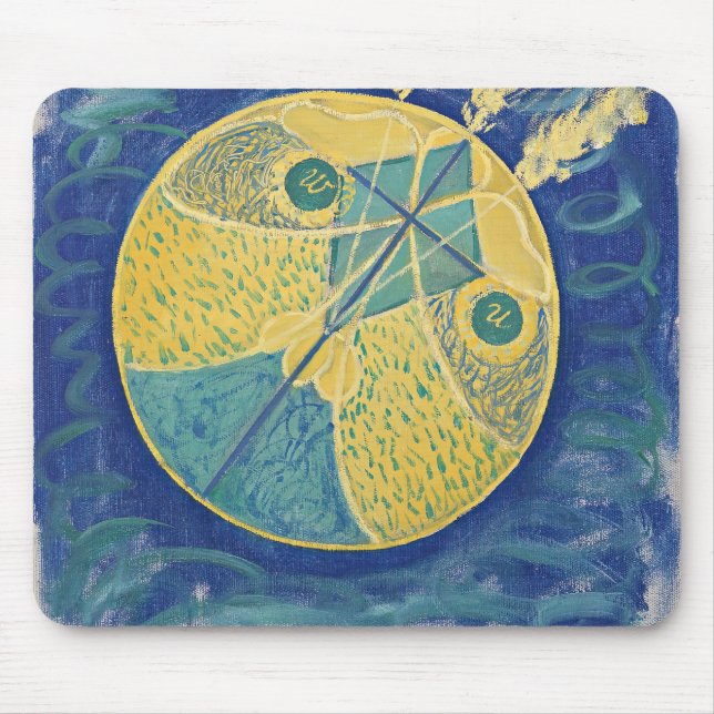 Mousepad Hilma af Klint (sueco, 1862 - 1944) (Frente)