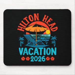 Mousepad Hilton Head Carolina do Sul 2026 Férias em Família