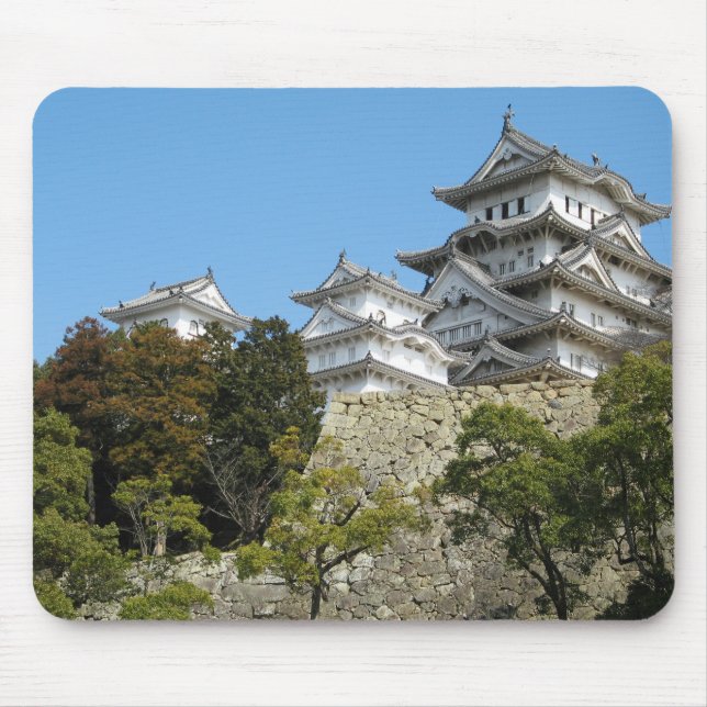 Mousepad Himeji Castle 姫 路 城, Hyogo, Japão (Frente)