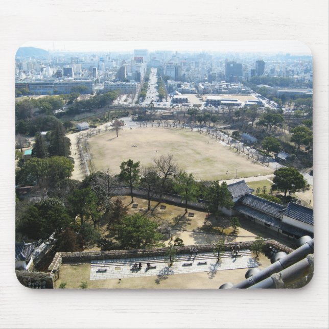 Mousepad Himeji, Japão (View from atop castle) (Frente)