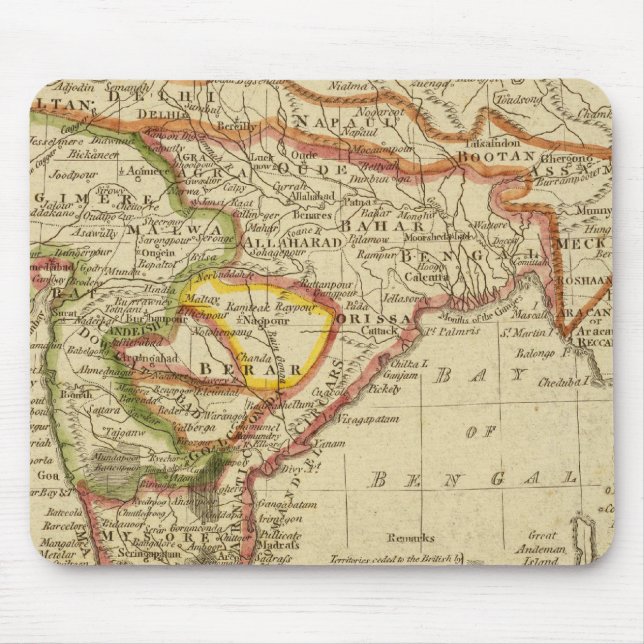 Mousepad Hindoostan ou Índia (Frente)