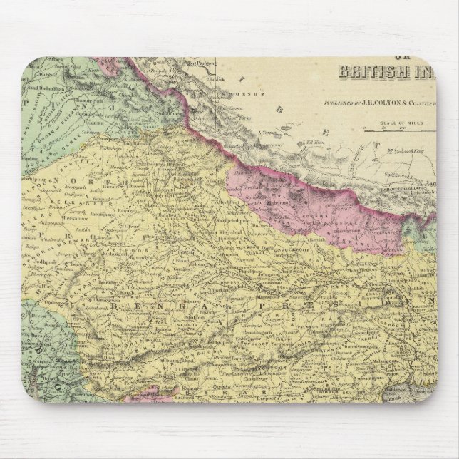 Mousepad Hindostan Ou British India 2 (Frente)