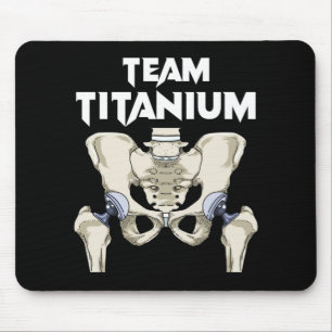 Mousepad Hip Surgery Recovery Gifes Hippie Replacement