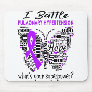Mousepad Hipertensão pulmonar Sensibilização Mês Presente d
