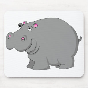 Mousepad hipopótamo
