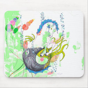 Mousepad Hippocampus (crânio) debaixo do mar