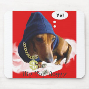 Mousepad hippopmarron3, Doggy anca do pop