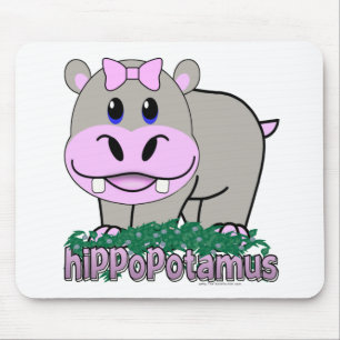 Mousepad Hippopotamus
