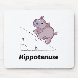 Mousepad Hippotenuse Engraçado Math