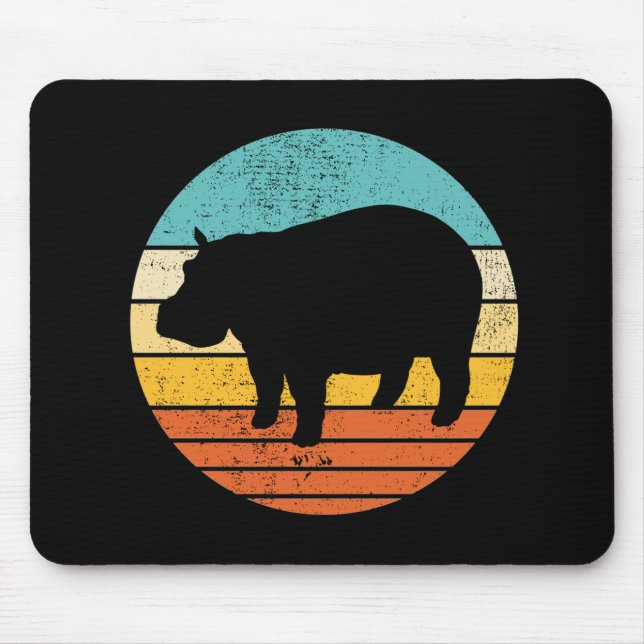 Mousepad Hippotomas Retro Sun (Frente)