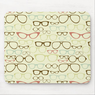 Mousepad Hipster retro do Eyeglass