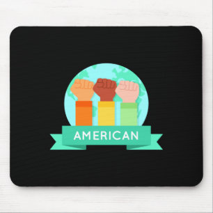 Mousepad História Afro-Americana Preto É Bonito Diver