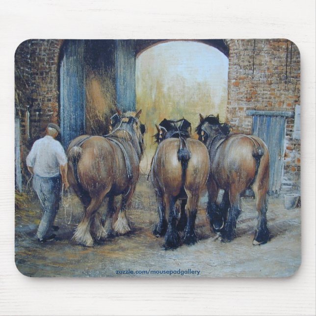 Mousepad HISTÓRIA da Coleção HORSE (Frente)