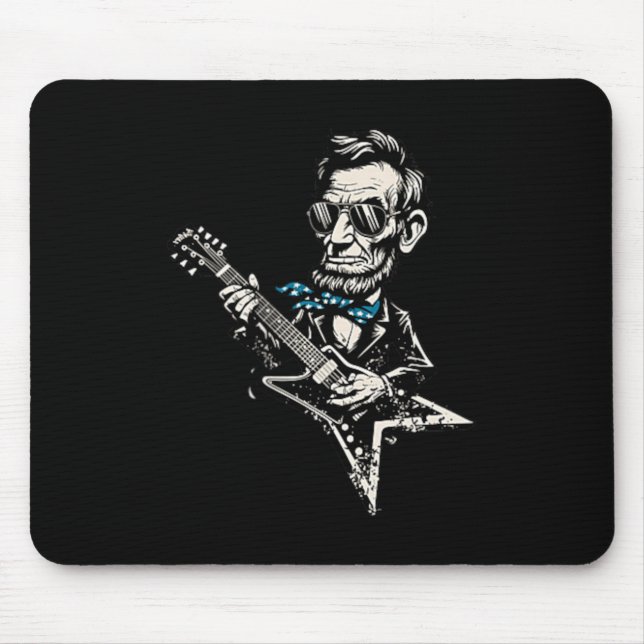 Mousepad História em Quadrinhos Presidente Abraham Lincoln  (Frente)