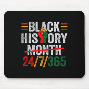 Mousepad História Negra Mês 24 7 365 Mulheres Africanas