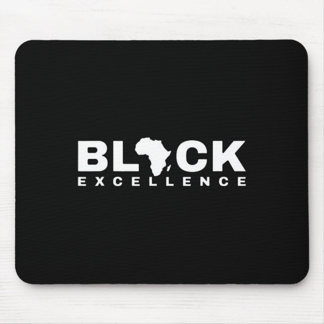 Mousepad História Negra Mês de Consciência sobre Melani Ame (Frente)
