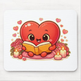 Mousepad Histórias de Amor Começam Dentro do Coração