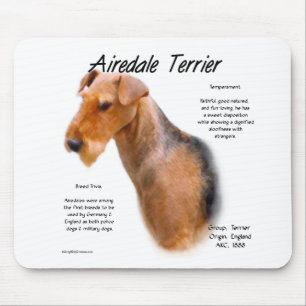 Mousepad Histórico de Terrier Airedale