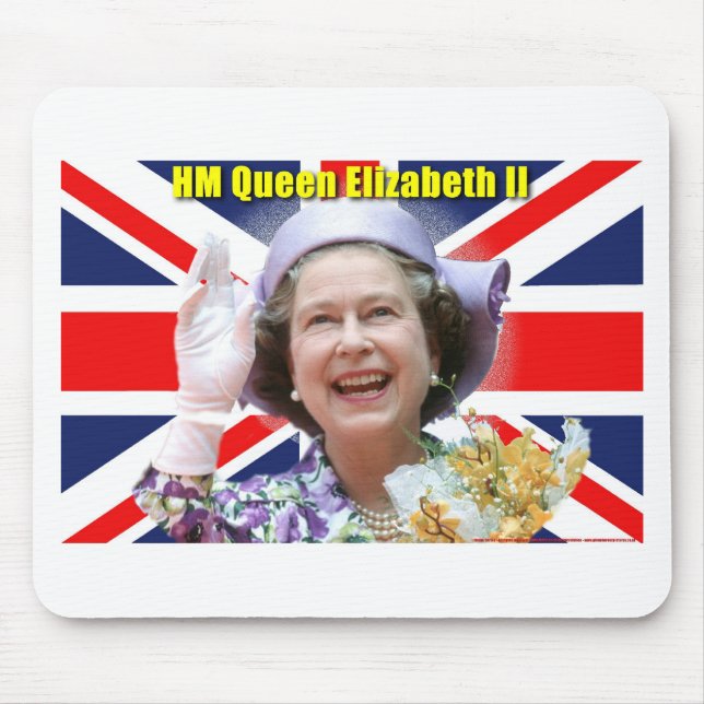 Mousepad HM Queen Elizabeth II (Frente)