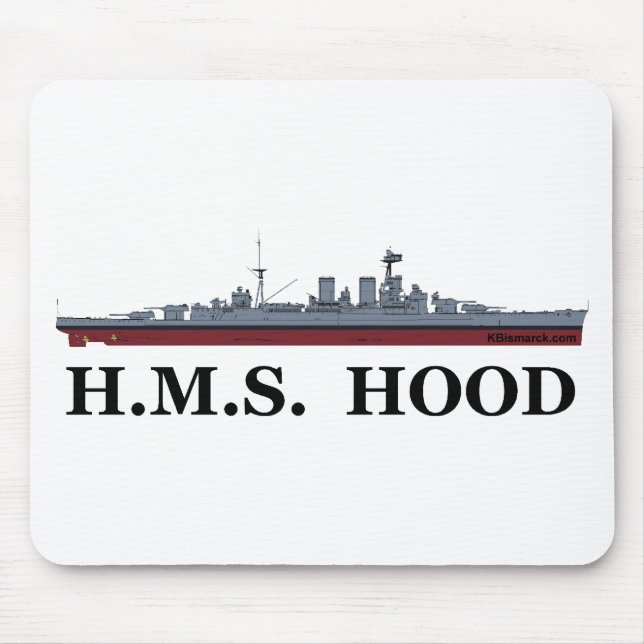 Mousepad HMS Hood (Frente)