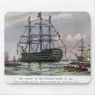 Mousepad HMS Queen Battleship 1839