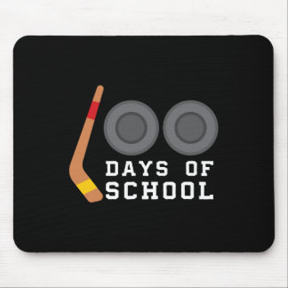 Mousepad Hockey Puck Stick 100 Dias De Professora Boy