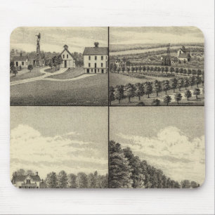 Mousepad Hodges Home, Nebraska