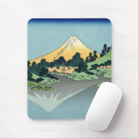 Hokusai Monte Fuji reflete no lago Kawaguchi
