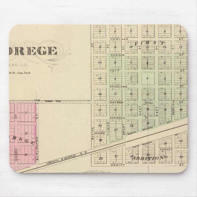 Mousepad Holdge (Nebraska) (Frente)