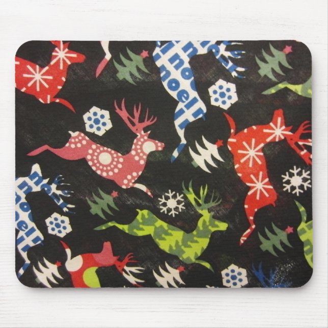 Mousepad Holiday Reindeer (Frente)