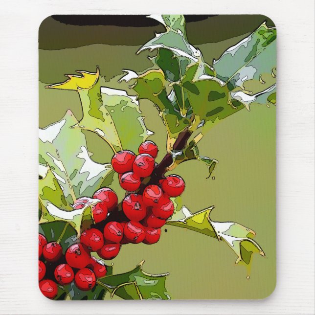 Mousepad HollyBerries 006 (Frente)