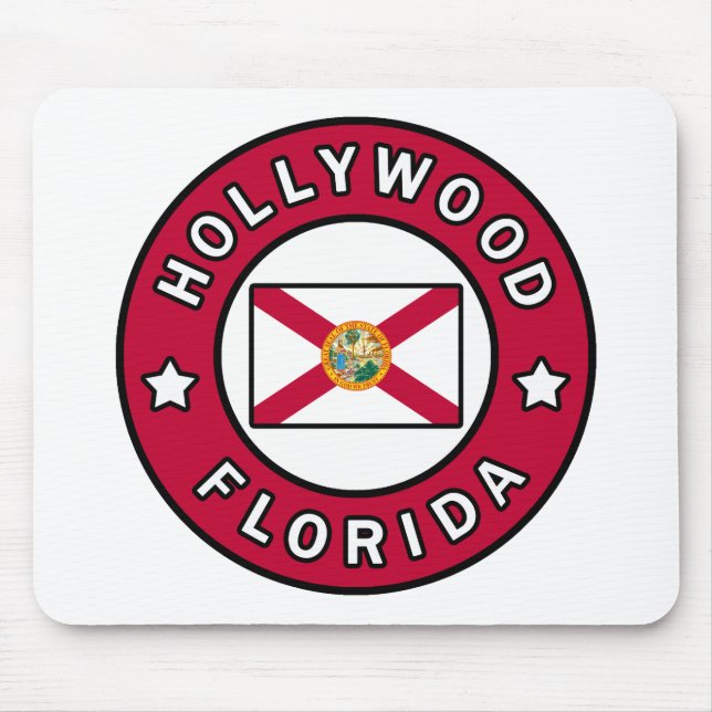Mousepad Hollywood Florida (Frente)