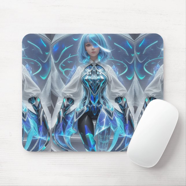 Mousepad Holográfico de Dazzle e Proteção (Com mouse)