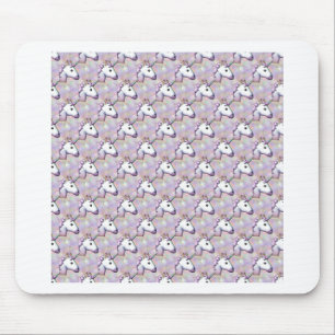 Mousepad holograma unicorn emoji