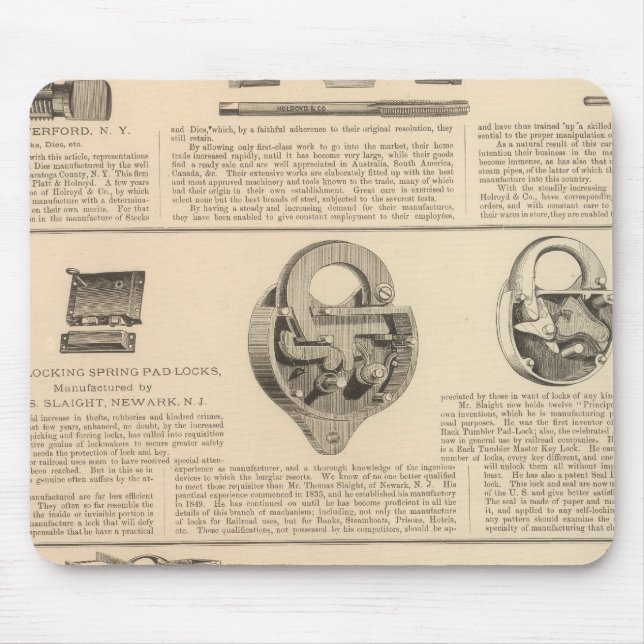 Mousepad Holroyd e Companhia (Frente)