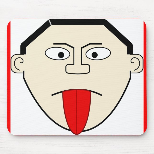 MOUSEPAD HOMEM A ARRANJAR A LÍNGUA (Frente)