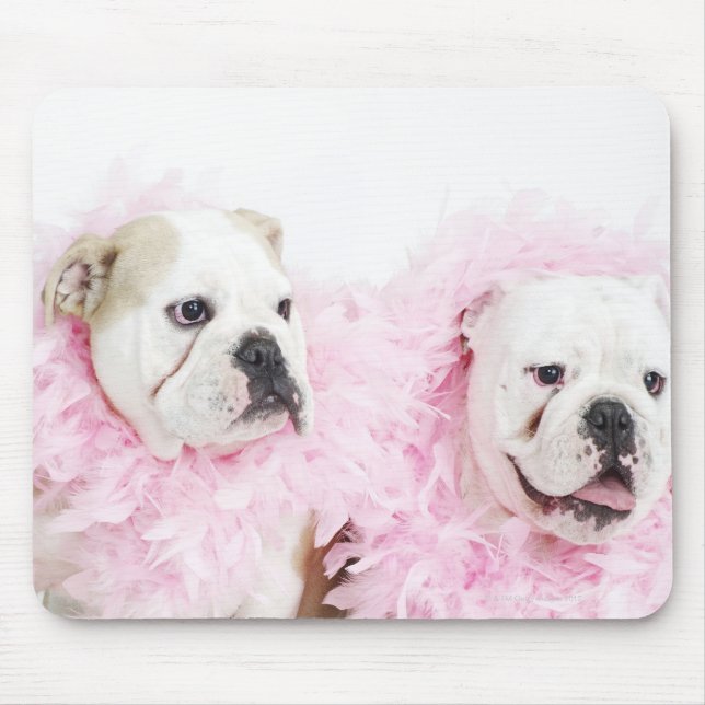 Mousepad Homem branco e fêmea (Frente)