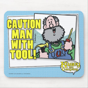 Mousepad Homem com ferramenta