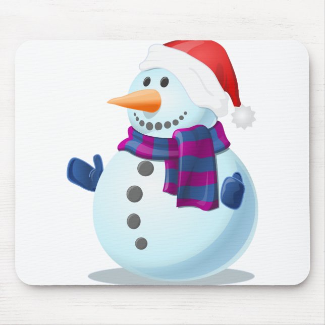 Mousepad homem da neve (Frente)