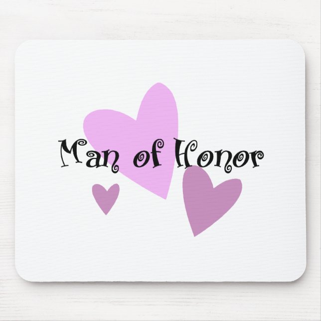 Mousepad Homem de Honra (Frente)