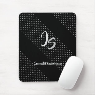 Mousepad "Homem de Negócios Bem-Sucedido" Monograma Pessoal