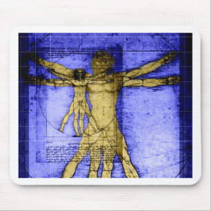 Mousepad Homem de Vitruvian